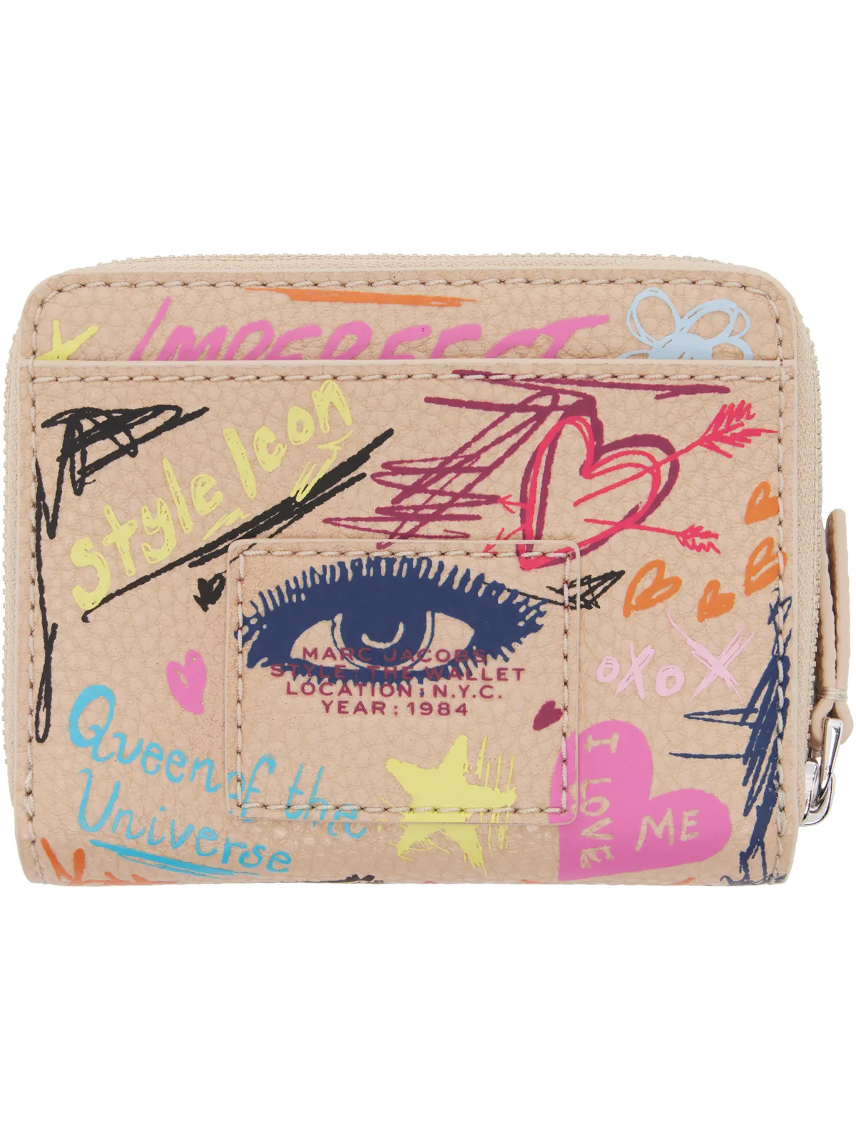 Marc Jacobs 'The Punk Scribble Mini Compact' 財布 - 画像2