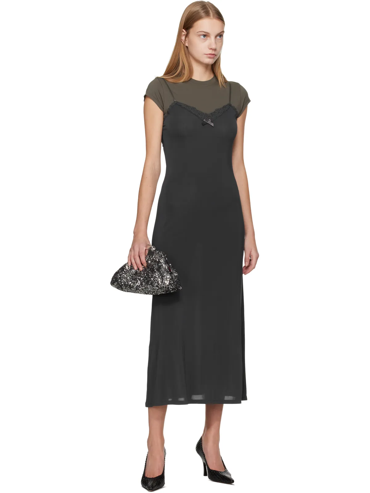 Marc Jacobs 'The Sequin Glam Small' クラッチバッグ - 画像4