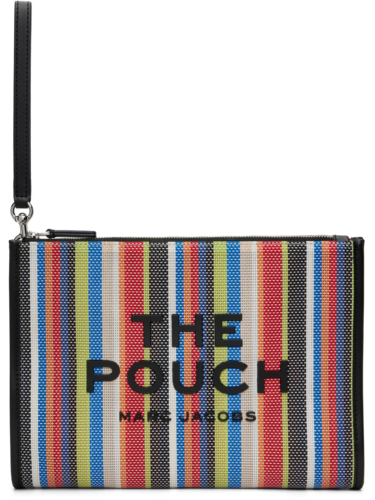 Marc Jacobs 'The Stripe Mesh Large' ポーチ - 画像1