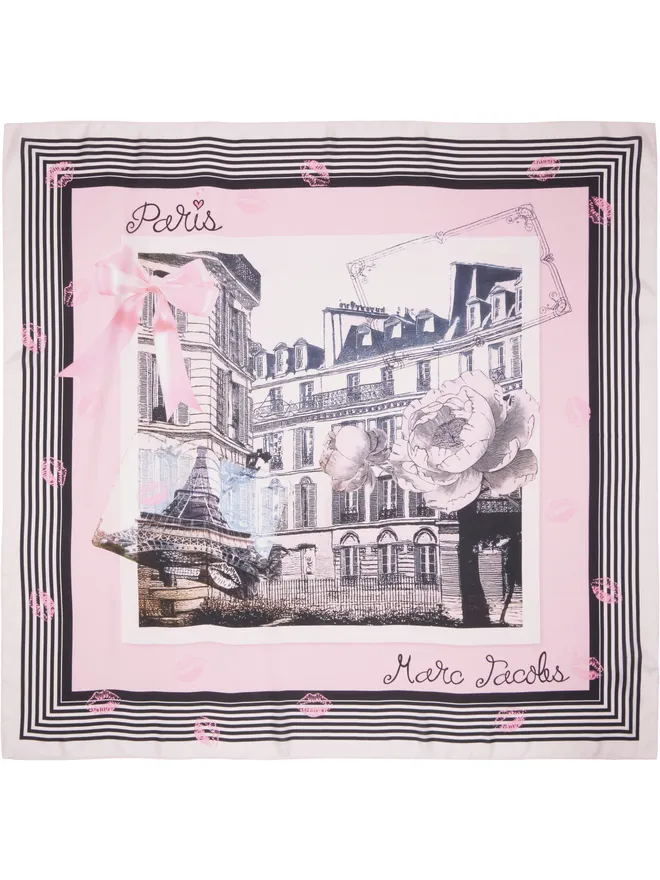 Marc Jacobs Marc Jacobs SSENSE限定 'The Paris Silk' City スカーフの商品画像