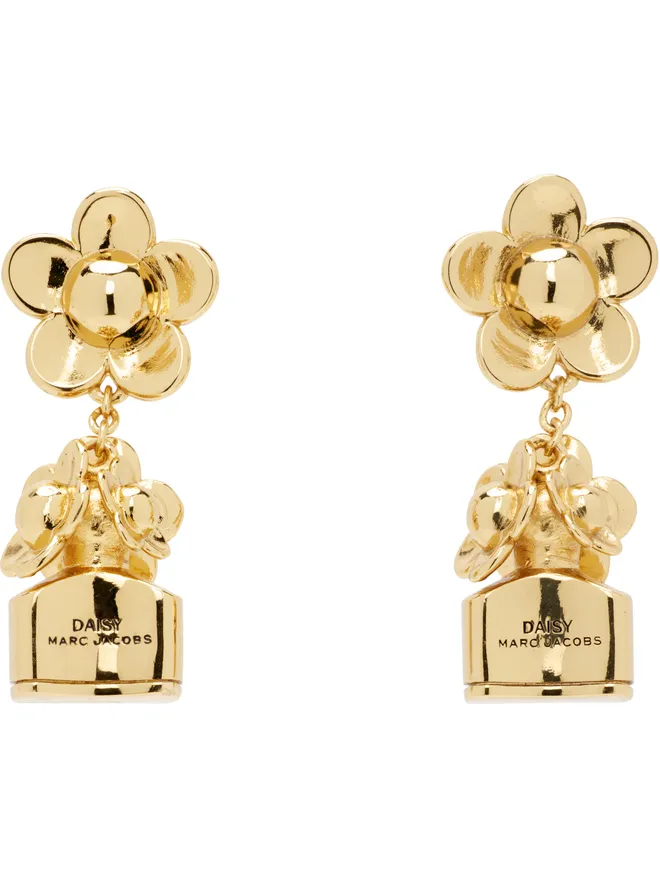 Marc Jacobs Marc Jacobs 'The Mini Icon Daisy' ピアスの商品画像