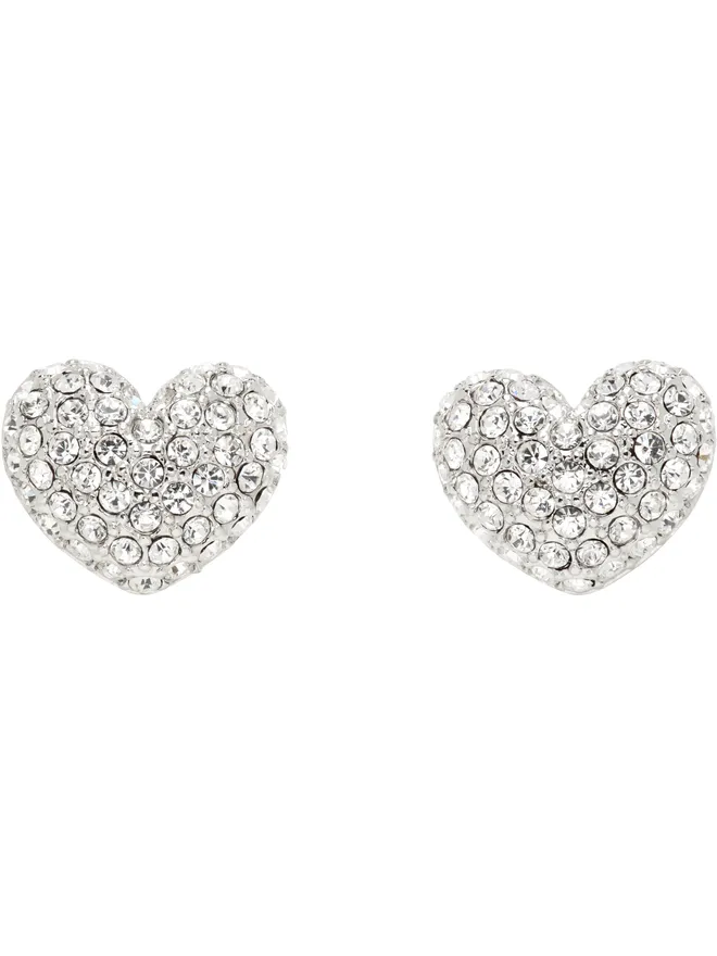 Marc Jacobs Marc Jacobs 'The Heart' パヴェ ピアスの商品画像