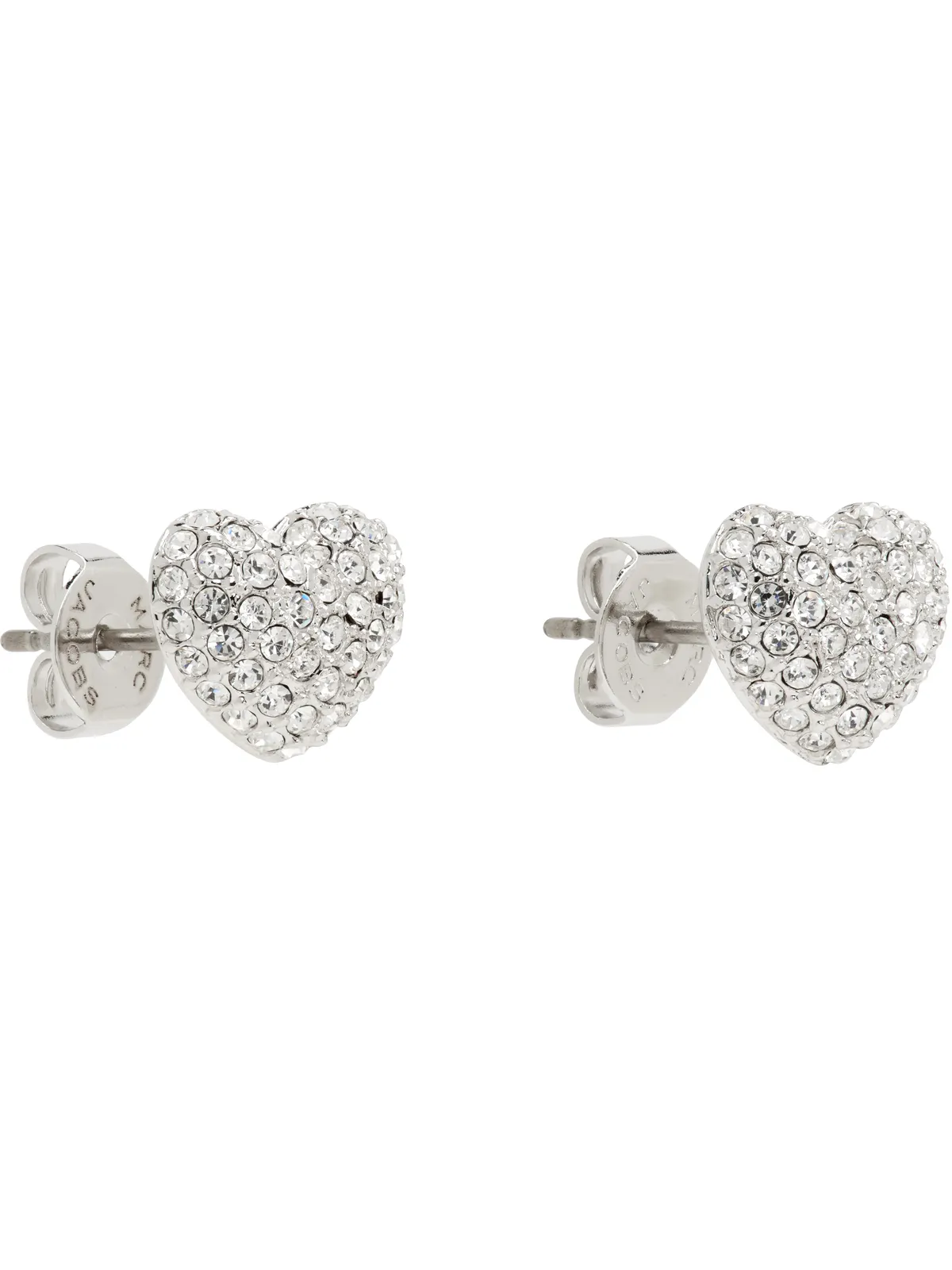Marc Jacobs 'The Heart' パヴェ ピアス - 画像2