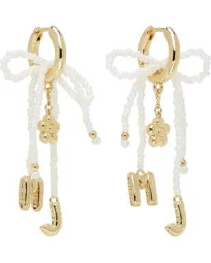 Marc Jacobs 'The Beaded MJ' ピアス - サムネイル2