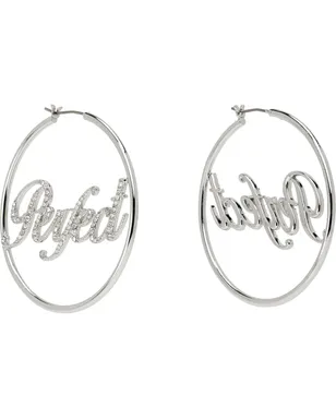 Marc Jacobs 'The Perfect Pave' フープピアス - サムネイル2