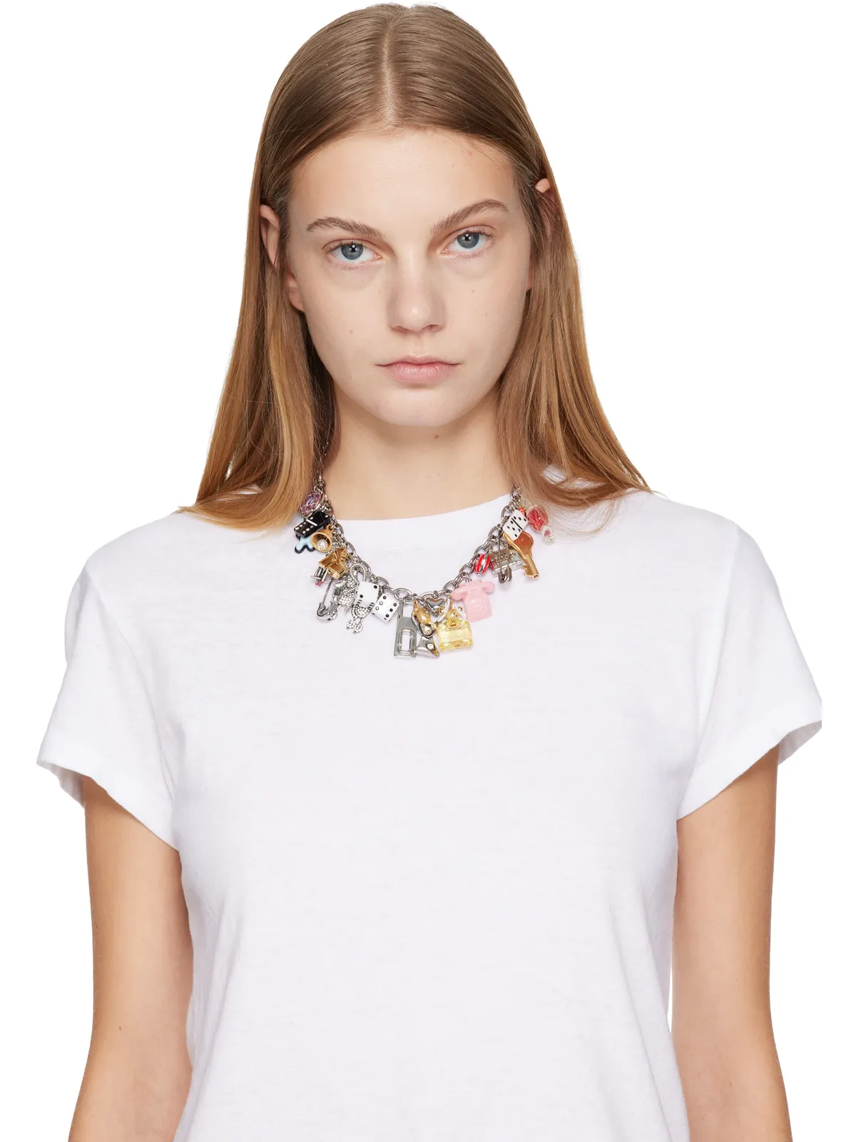 Marc Jacobs 'The Sticker Charm' Statement ネックレス - 画像2