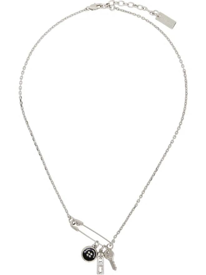 Marc Jacobs Marc Jacobs 'The Button' チャームネックレスの商品画像