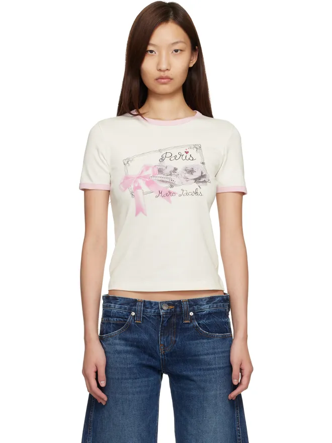 Marc Jacobs Marc Jacobs SSENSE限定 'The Paris' City Tシャツの商品画像