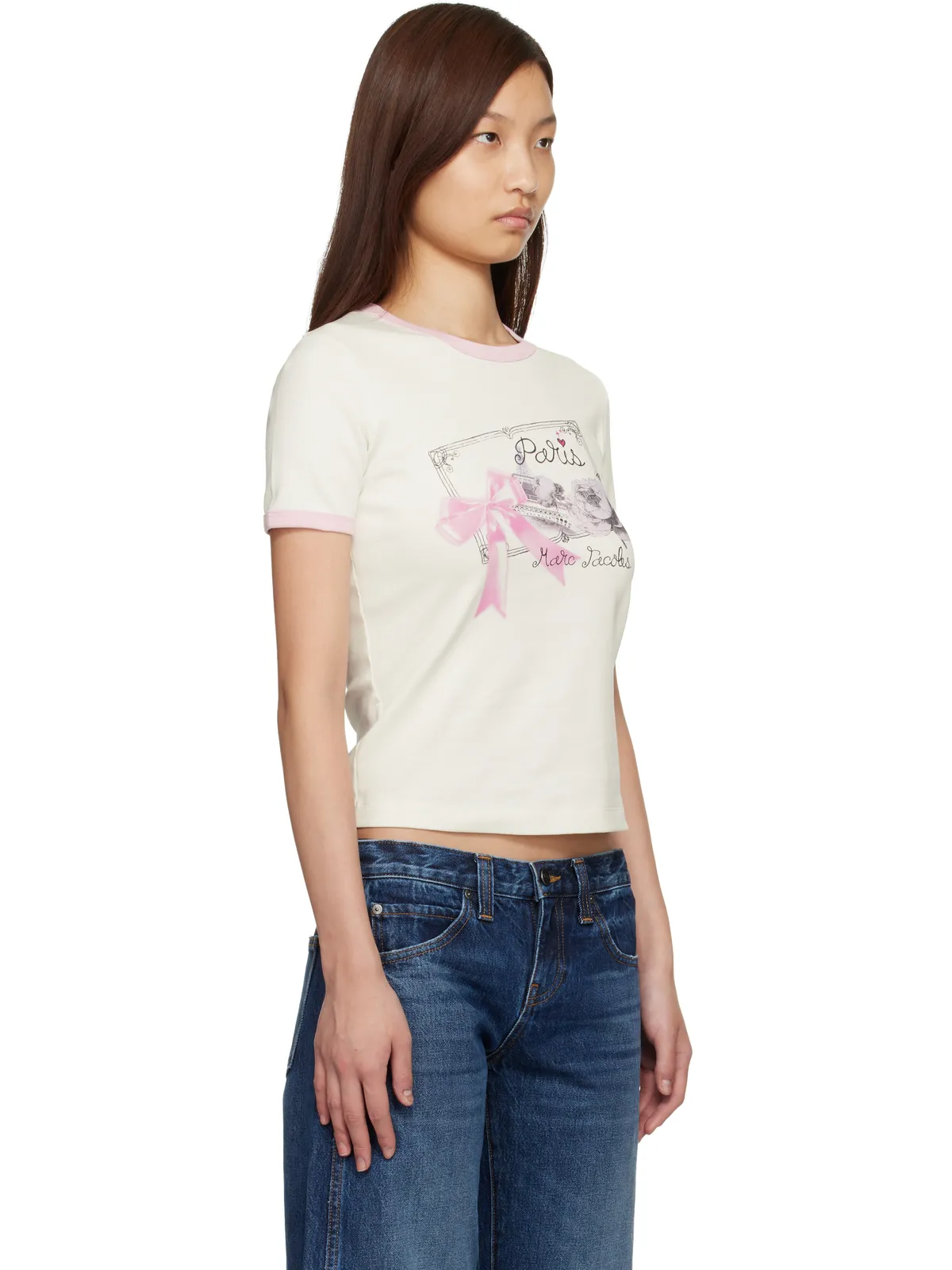 Marc Jacobs SSENSE限定 'The Paris' City Tシャツ - 画像2