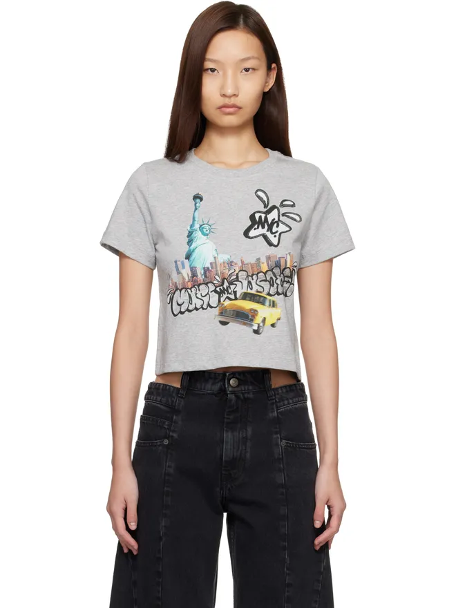 Marc Jacobs Marc Jacobs SSENSE限定 'The New York' City Tシャツの商品画像