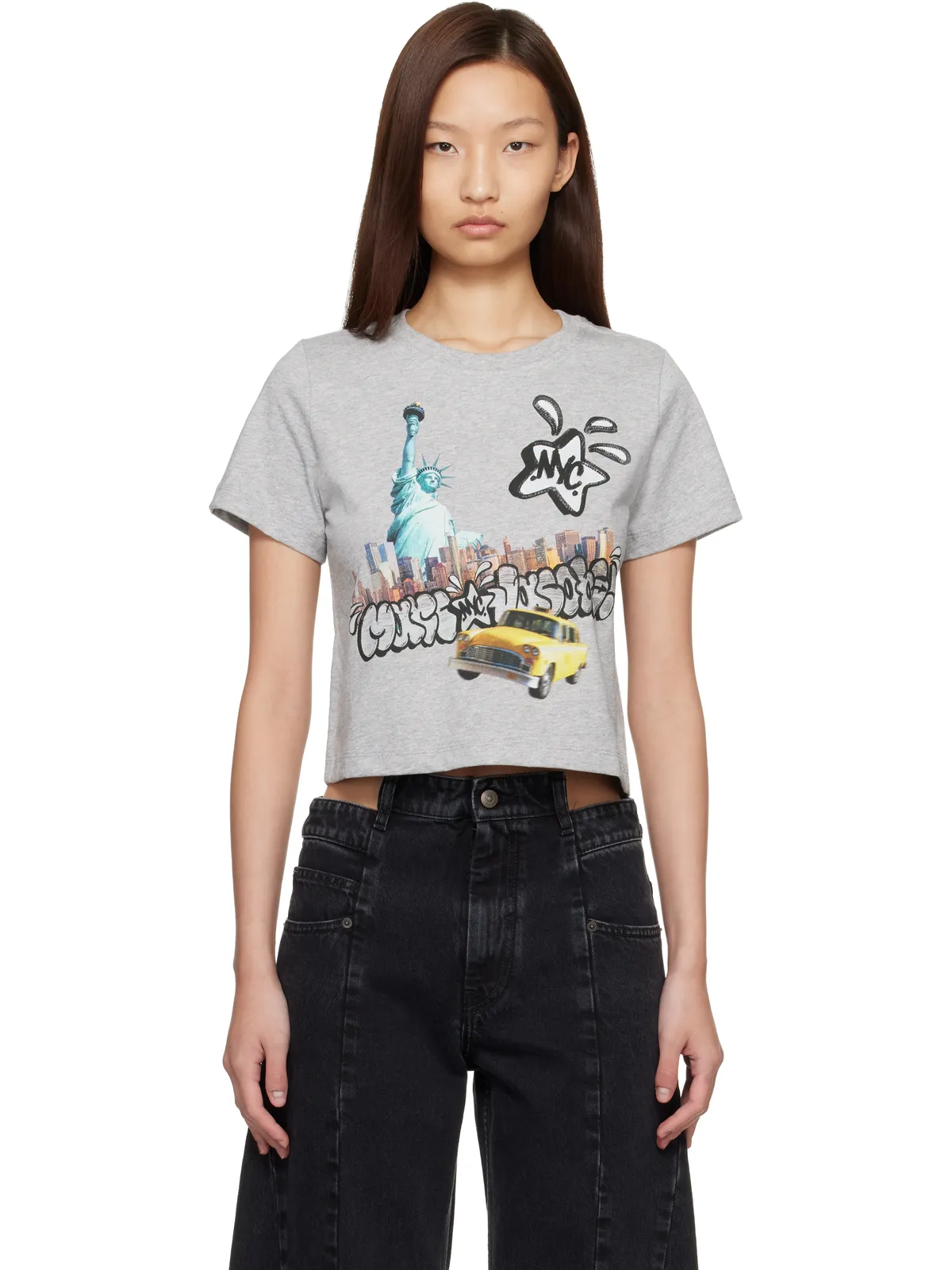 Marc Jacobs SSENSE限定 'The New York' City Tシャツ - 画像1
