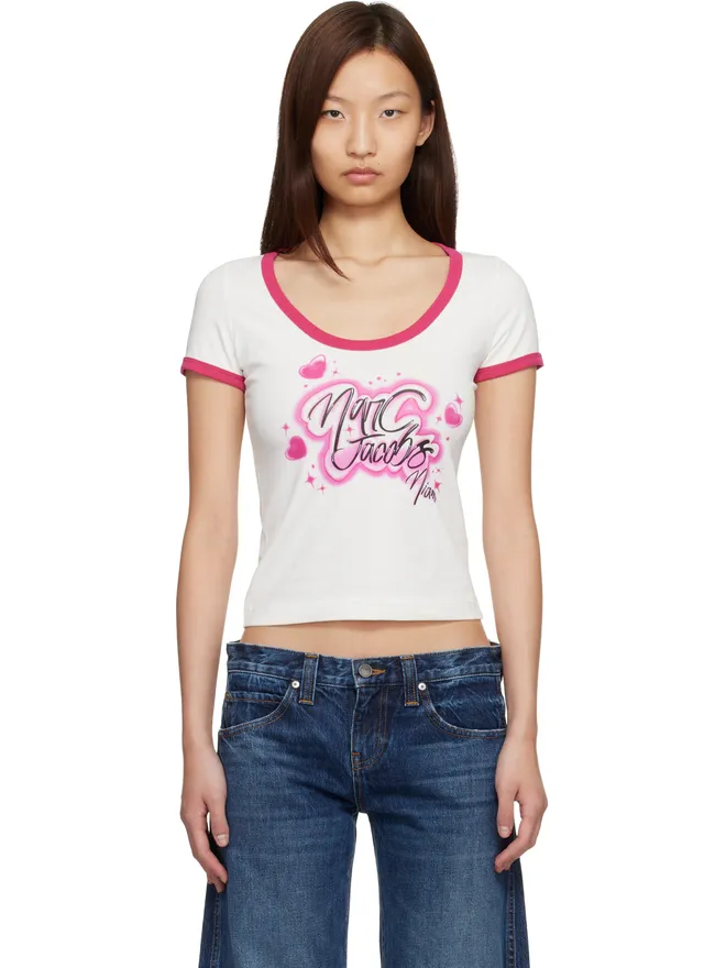 Marc Jacobs Marc Jacobs SSENSE限定 'The Miami' City Tシャツの商品画像