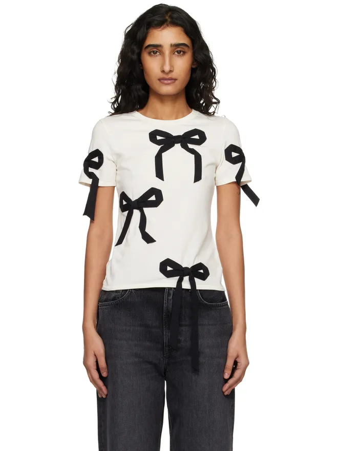 Marc Jacobs Marc Jacobs リボン シュランケン Tシャツの商品画像