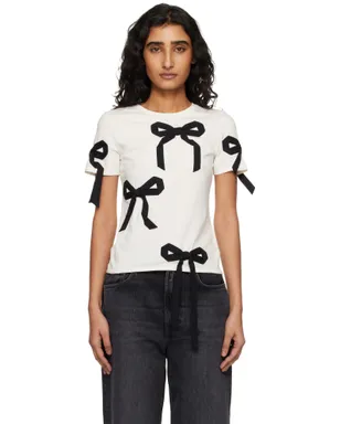 Marc Jacobs リボン シュランケン Tシャツ - サムネイル1