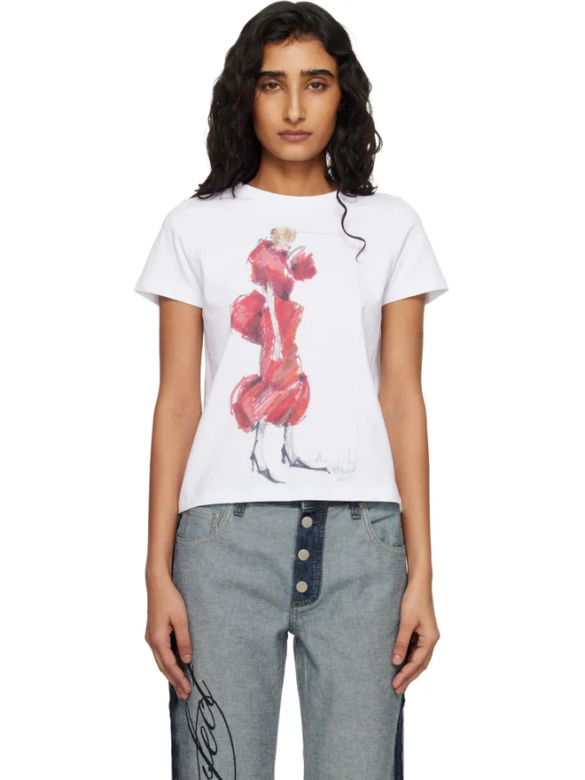Marc Jacobs Marc Jacobs 'Look 33' ベビーTシャツの商品画像