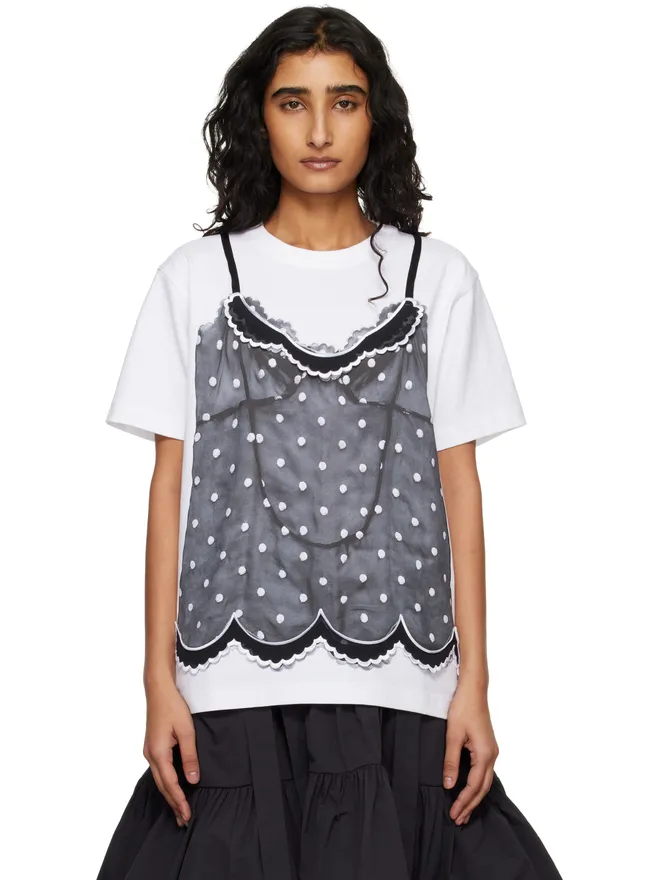 Marc Jacobs Marc Jacobs Trompe L'Oeil Cami Tシャツの商品画像