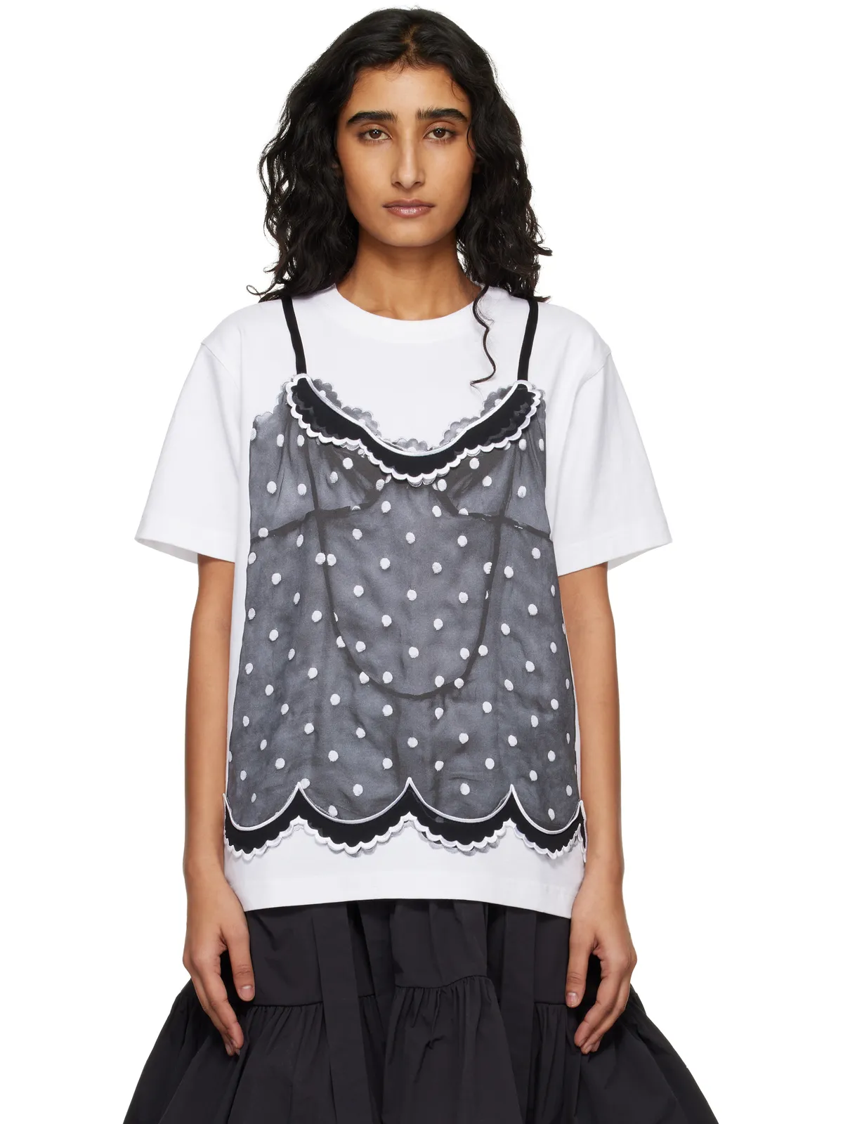 Marc Jacobs Trompe L'Oeil Cami Tシャツ - 画像1