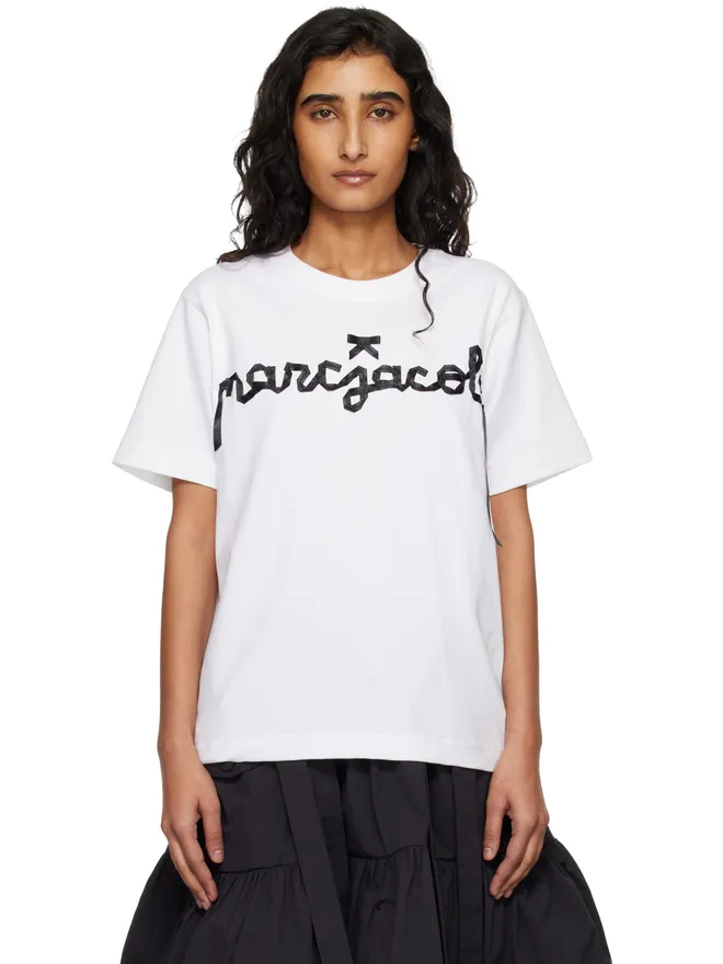 Marc Jacobs Marc Jacobs Ribbon Logo Box Tシャツの商品画像