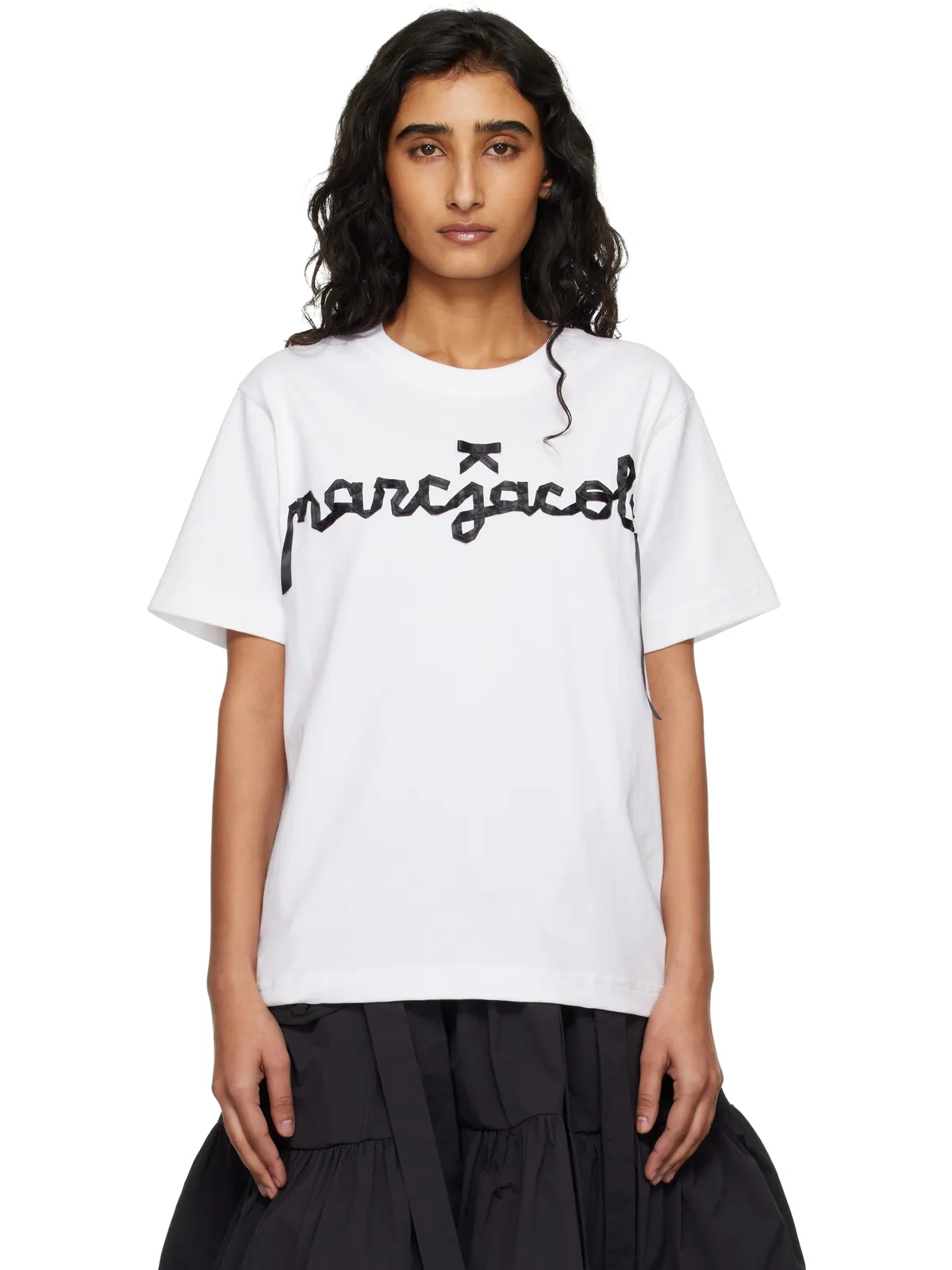 Marc Jacobs Ribbon Logo Box Tシャツ - 画像1