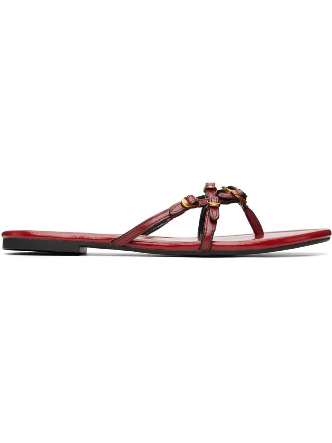 Marc Jacobs Marc Jacobs 'The Leather Kiki' サンダルの商品画像