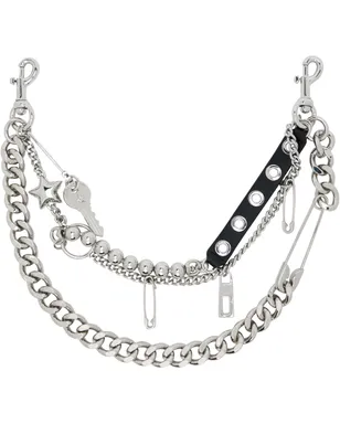 Marc Jacobs 'The Grommet Charm Chain' ショルダーストラップ - サムネイル1