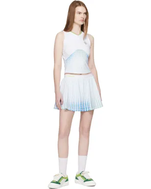 Casablanca Tennis Printed Racer ミニスカート - サムネイル4