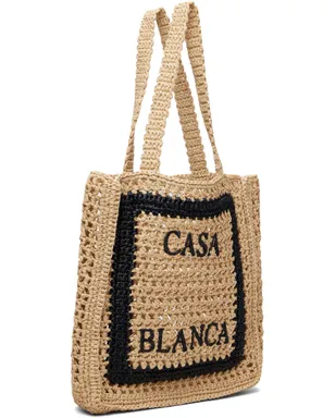 Casablanca Raffia トートバッグ - サムネイル2