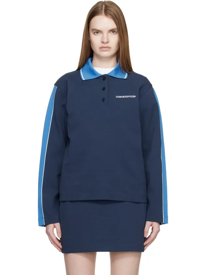 Casablanca Casablanca Punto Polo Collared スウェットシャツの商品画像