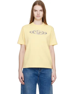 Casablanca Warped Logo Corrosion Tシャツ - サムネイル1