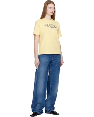 Casablanca Warped Logo Corrosion Tシャツ - サムネイル4