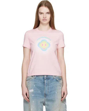 Casablanca Airbrush Smiley Fitted 半袖Tシャツ - サムネイル1
