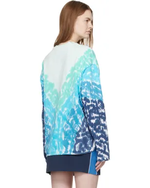 Casablanca Surf Lotus タイダイ 長袖Tシャツ - サムネイル3