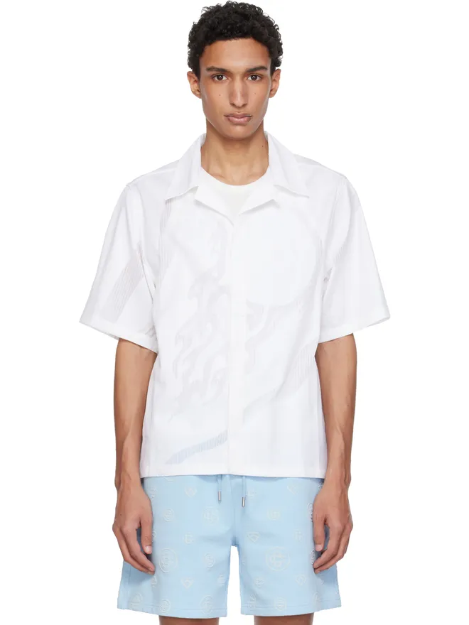 Casablanca Casablanca 'The Art Of The Serve' フィルクーペ シャツの商品画像