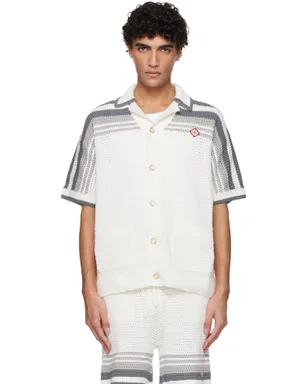 Casablanca Tennis Crochet シャツ - サムネイル1