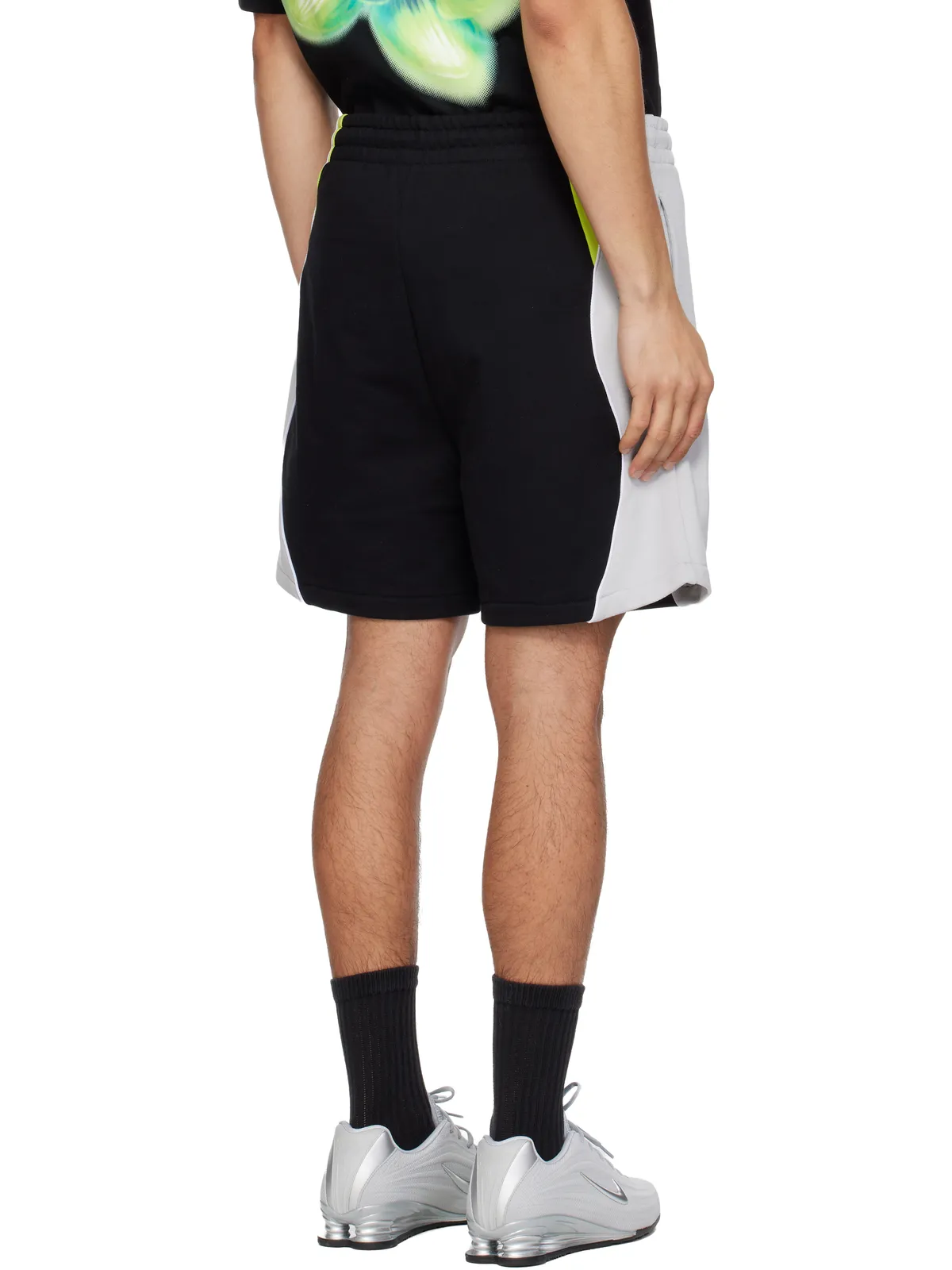 Casablanca Colourblock スウェットショートパンツ - 画像3