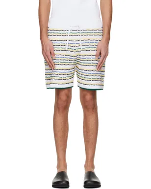 Casablanca Tuck Stitch ショートパンツ - サムネイル1