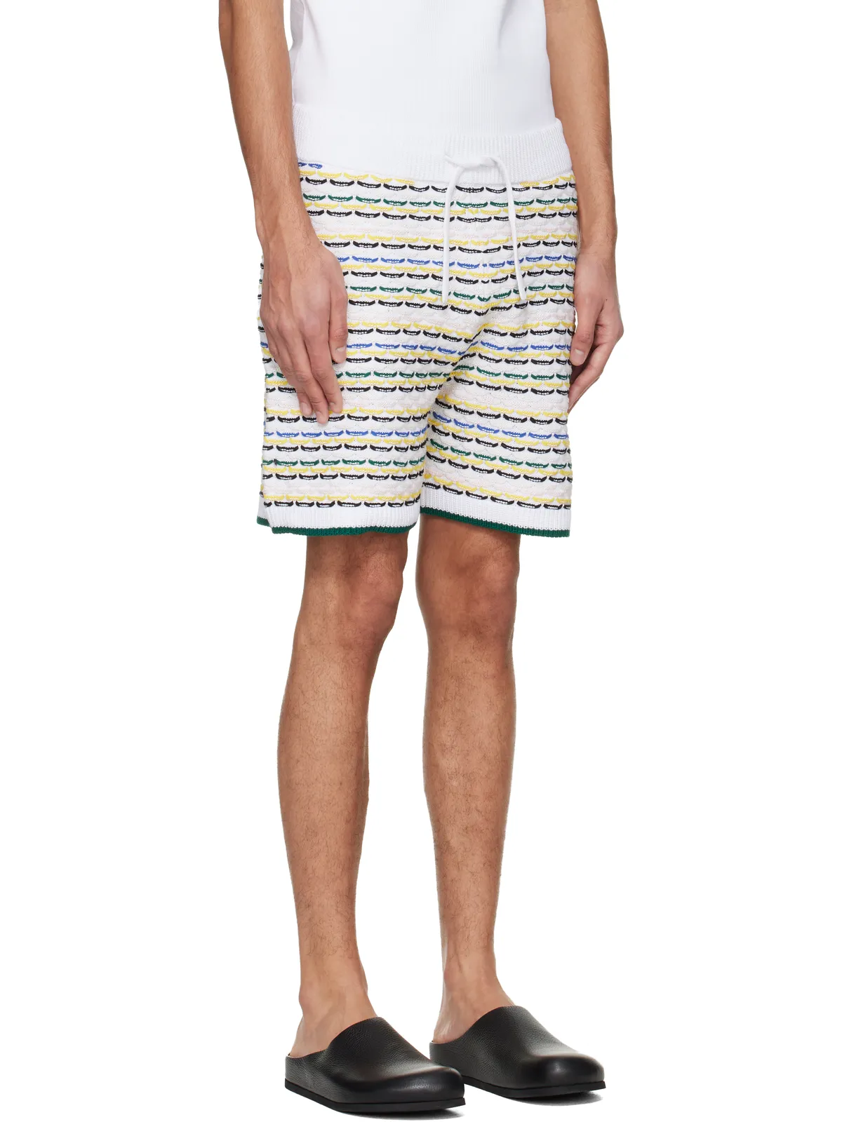 Casablanca Tuck Stitch ショートパンツ - 画像2