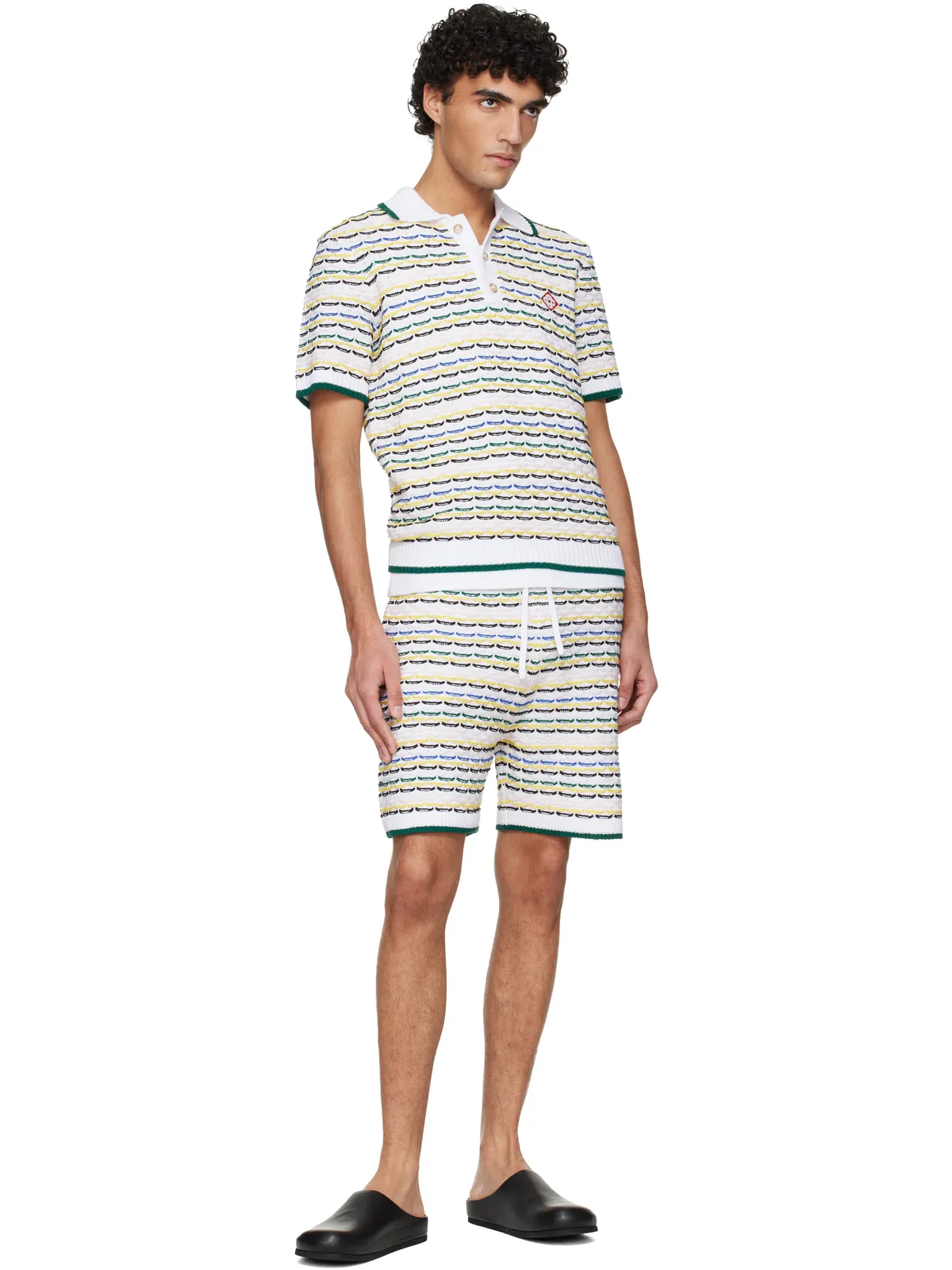 Casablanca Tuck Stitch ショートパンツ - 画像4