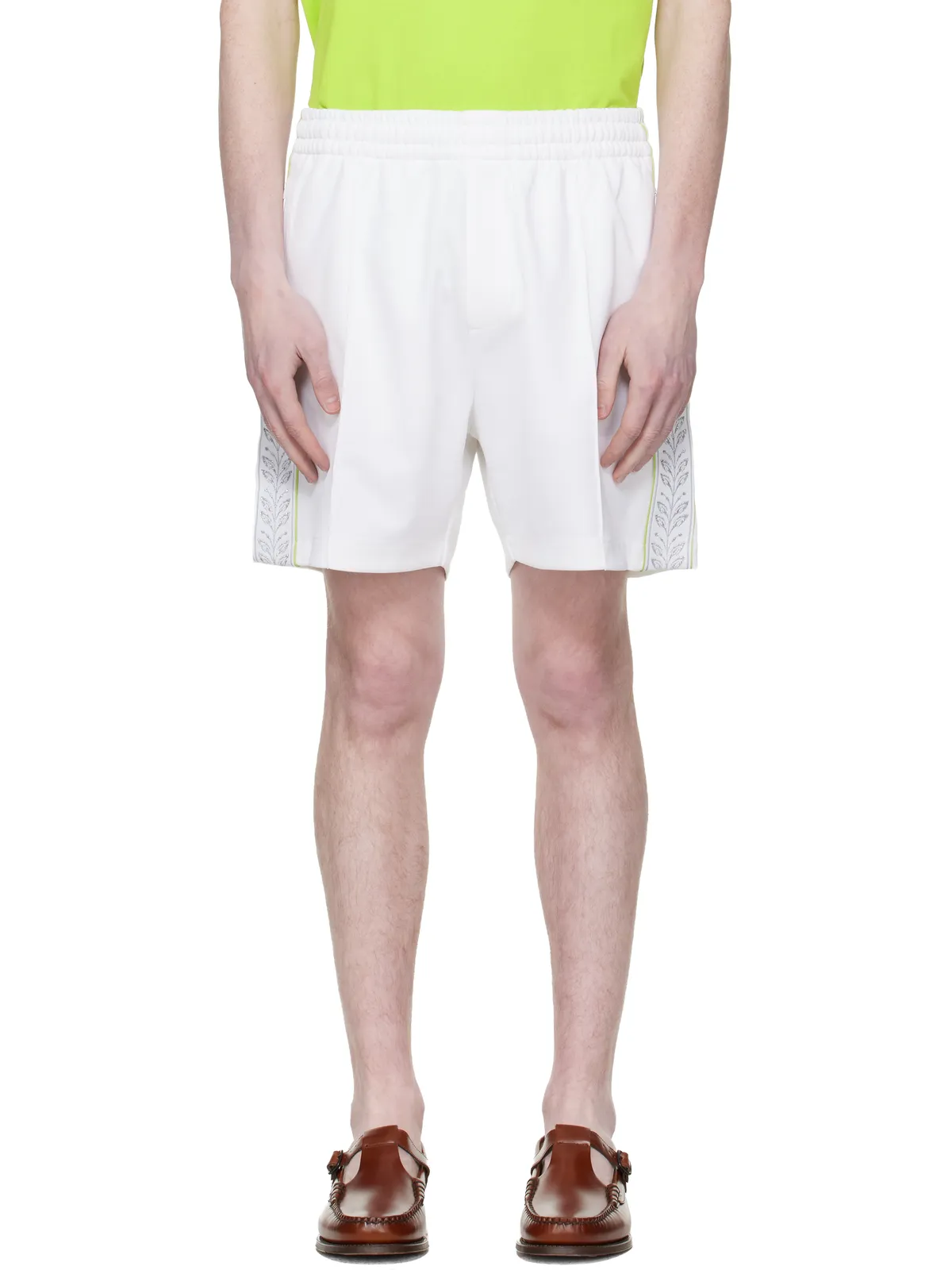 Casablanca Laurel Tricot トラック ショートパンツ - 画像1