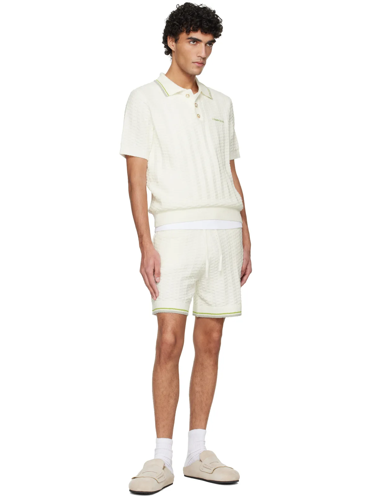 Casablanca Tennis Boucle ショートパンツ - 画像4