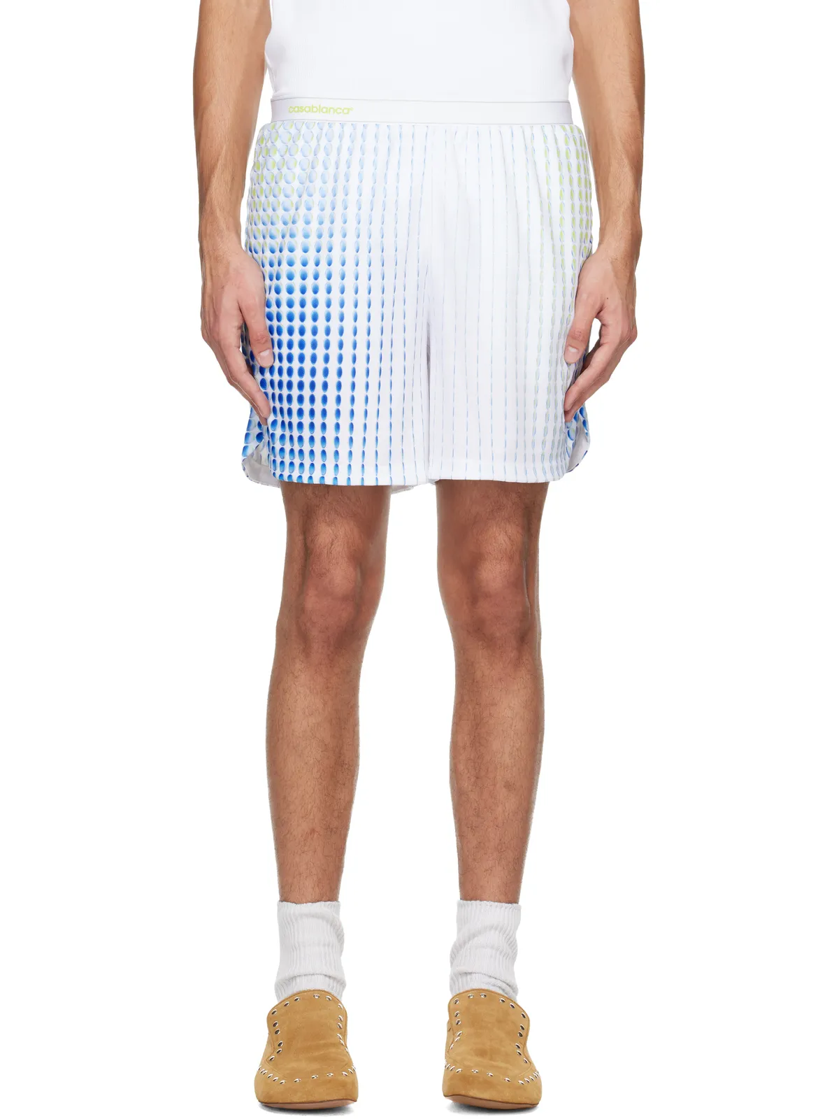 Casablanca Tennis Tech ショートパンツ - 画像1