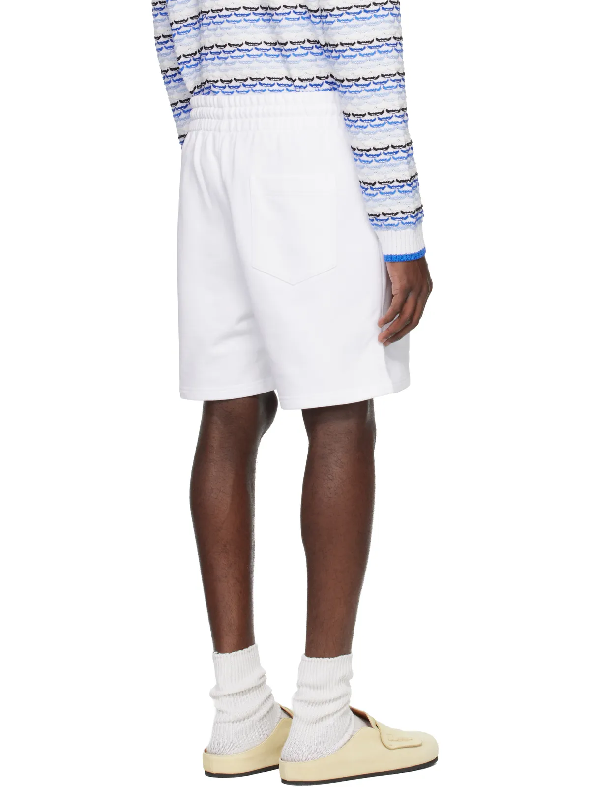 Casablanca Tennis Club Icon スウェットショートパンツ - 画像3