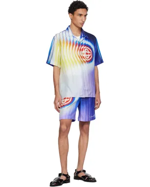 Casablanca Shockwave シルク ショートパンツ - サムネイル4