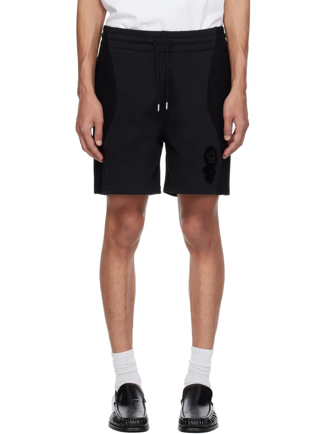 Casablanca Casablanca Squash ロゴ フロック プリント スウェットショートパンツの商品画像