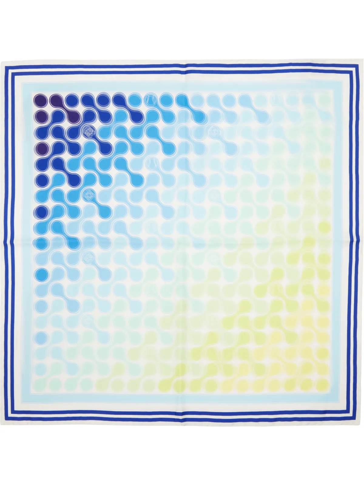 Casablanca Gradient Tennis Tile Medium スカーフ - 画像1