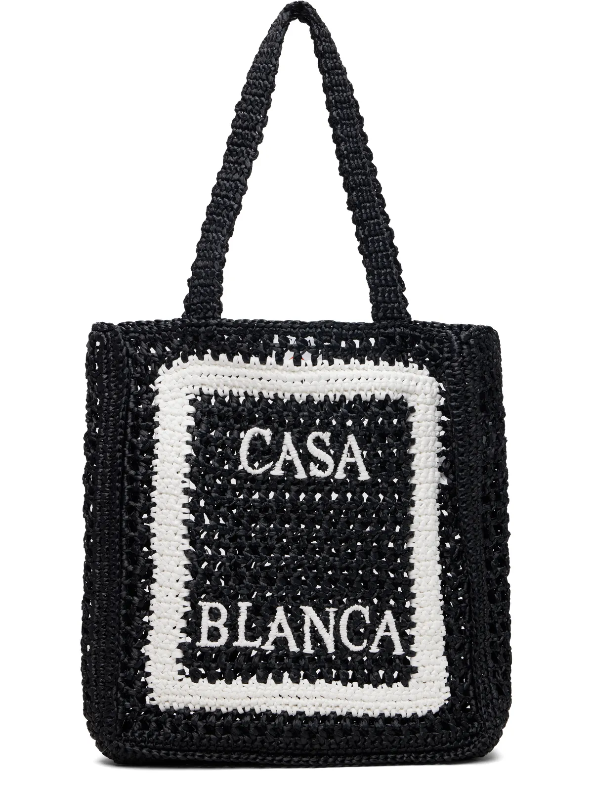 Casablanca Raffia トートバッグ - 画像1