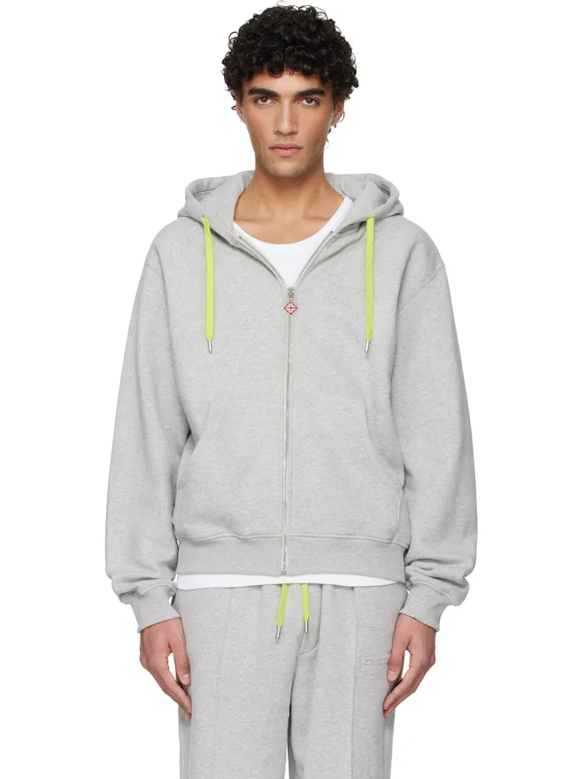 Casablanca Casablanca カシミヤブレンド ジップアップフーディの商品画像