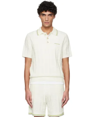 Casablanca Tennis Boucle ニットポロシャツ - サムネイル1