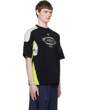Casablanca カラーブロック オーバーサイズ 半袖Tシャツ - サムネイル2