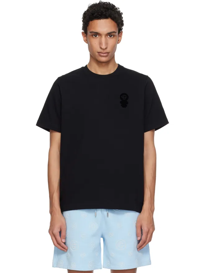 Casablanca Casablanca Squash Logo Flock 半袖Tシャツの商品画像